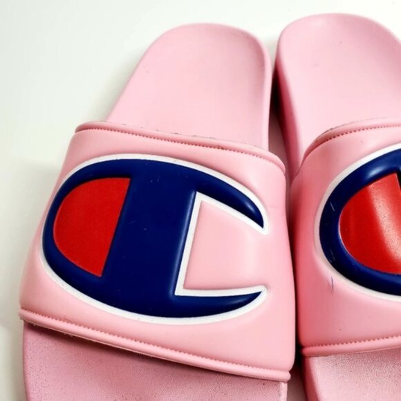 Champion Women 7 Pink Waterproof  Slip-on Flip Flops Sandel - Picture 9 of 10